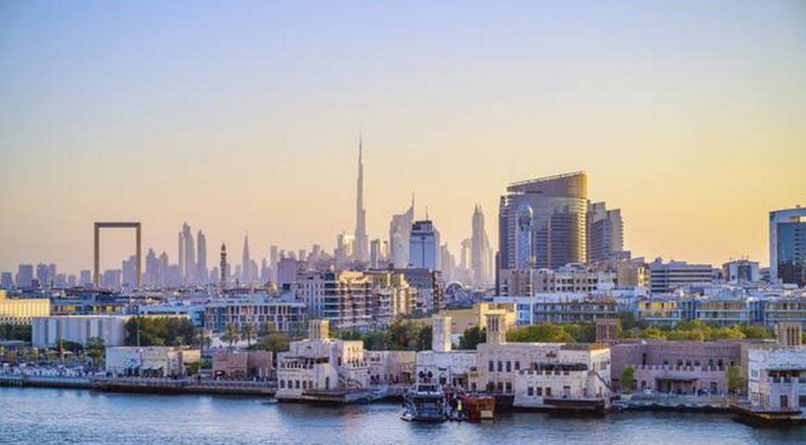 A-view-of-Old-Dubai-from-the-creek